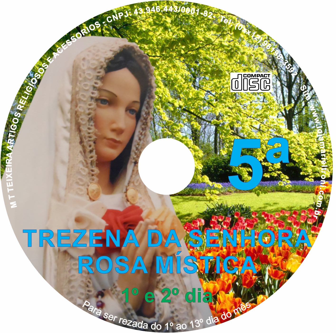 CD Trezena Rosa Mística 5 CD Trezena Rosa Mística 5